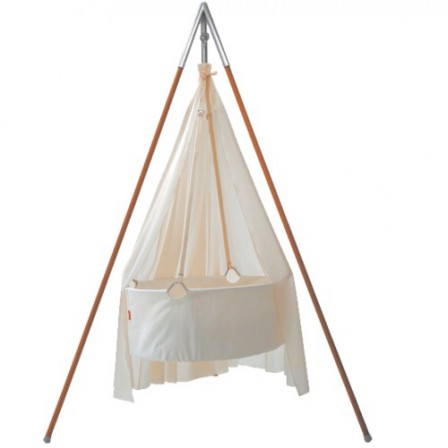 original de draps housse dans la taille b/éb/é 1/ kit = 2/ pi/èces 1/ surmatelas dans la taille b/éb/é White Wash Leander pour b/éb/é et enfant Lit Baby Tour de lit en marron caf/é