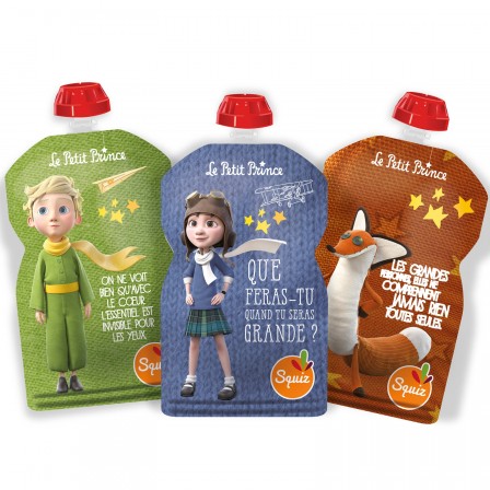 3 water bottles reusable Squiz the little prince's IMAGINATION 3 water bottles reusable Squiz the little prince's IMAGINATION