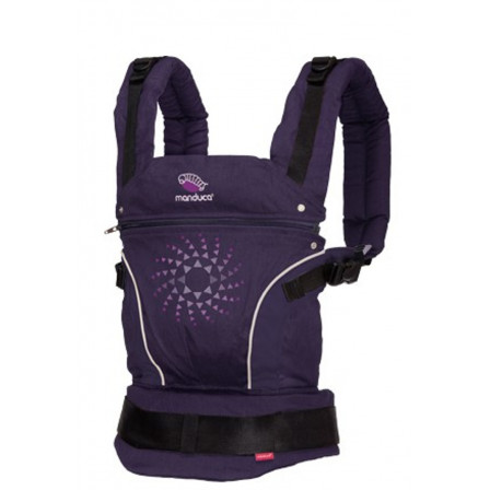 Porte-bébé Manduca Pure Cotton Purple Darts Porte-bébé Manduca Pure Cotton Purple Darts