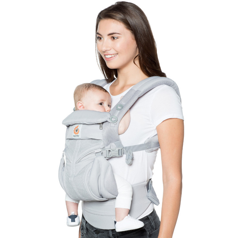 Baby Carrier Ergobaby Omni 360 Cool Air Mesh Gray Pearl Performance Ventilated