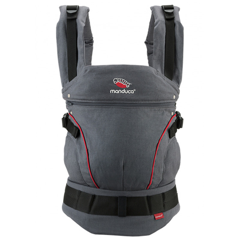 Manduca Baby carrier Grey black Naturiou
