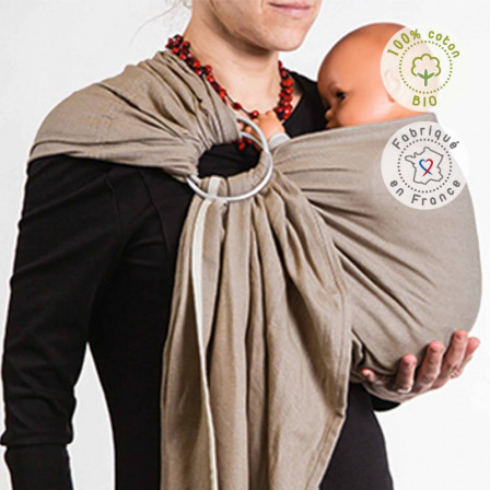 Néobulle Sling Beige Sable coton bio Néobulle Sling Beige Sable coton bio
