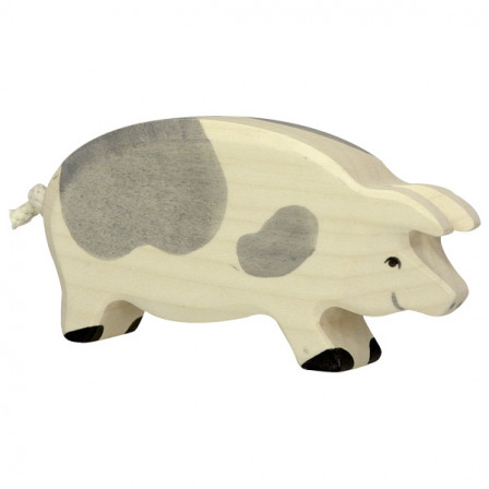 Cochon tacheté en bois Holztiger Cochon tacheté en bois Holztiger