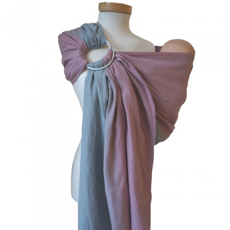 Storchenwiege RingSling Leo Rose/Gris Storchenwiege RingSling Leo Rose/Gris