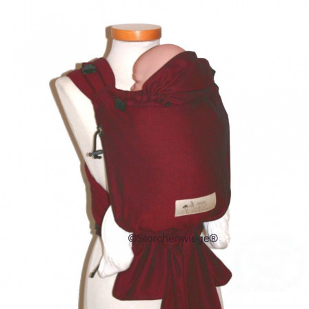 Storchenwiege BabyCarrier SLIM Bordeaux Storchenwiege BabyCarrier SLIM Bordeaux