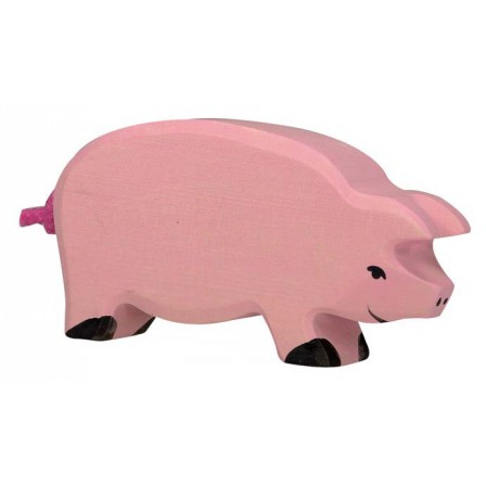 Cochon en bois Holztiger Cochon en bois Holztiger
