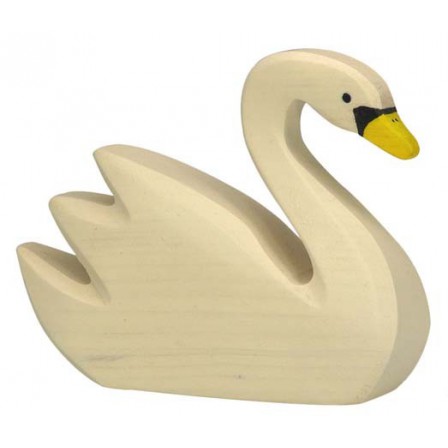 Cygne en bois Holztiger Cygne en bois Holztiger