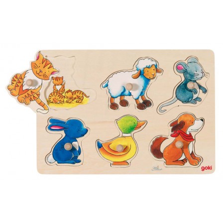 Puzzles with hidden images - Mom and her little Goki Puzzles with hidden images - Mom and her little Goki