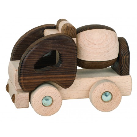 Truck Spinning top wood Goki Nature Truck Spinning top wood Goki Nature