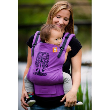 Porte-bébé TULA Toddler Hummingbirds purple Porte-bébé TULA Toddler Hummingbirds purple