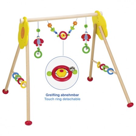 Portico activity on wheels Ladybug Portico activity on wheels Ladybug