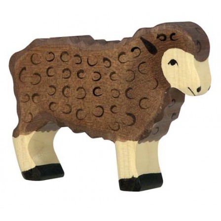 Mouton noir en bois Holztiger Mouton noir en bois Holztiger