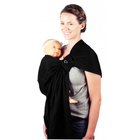 Ring sling Daïcaling Mint Black LLA Ring sling Daïcaling Mint Black LLA