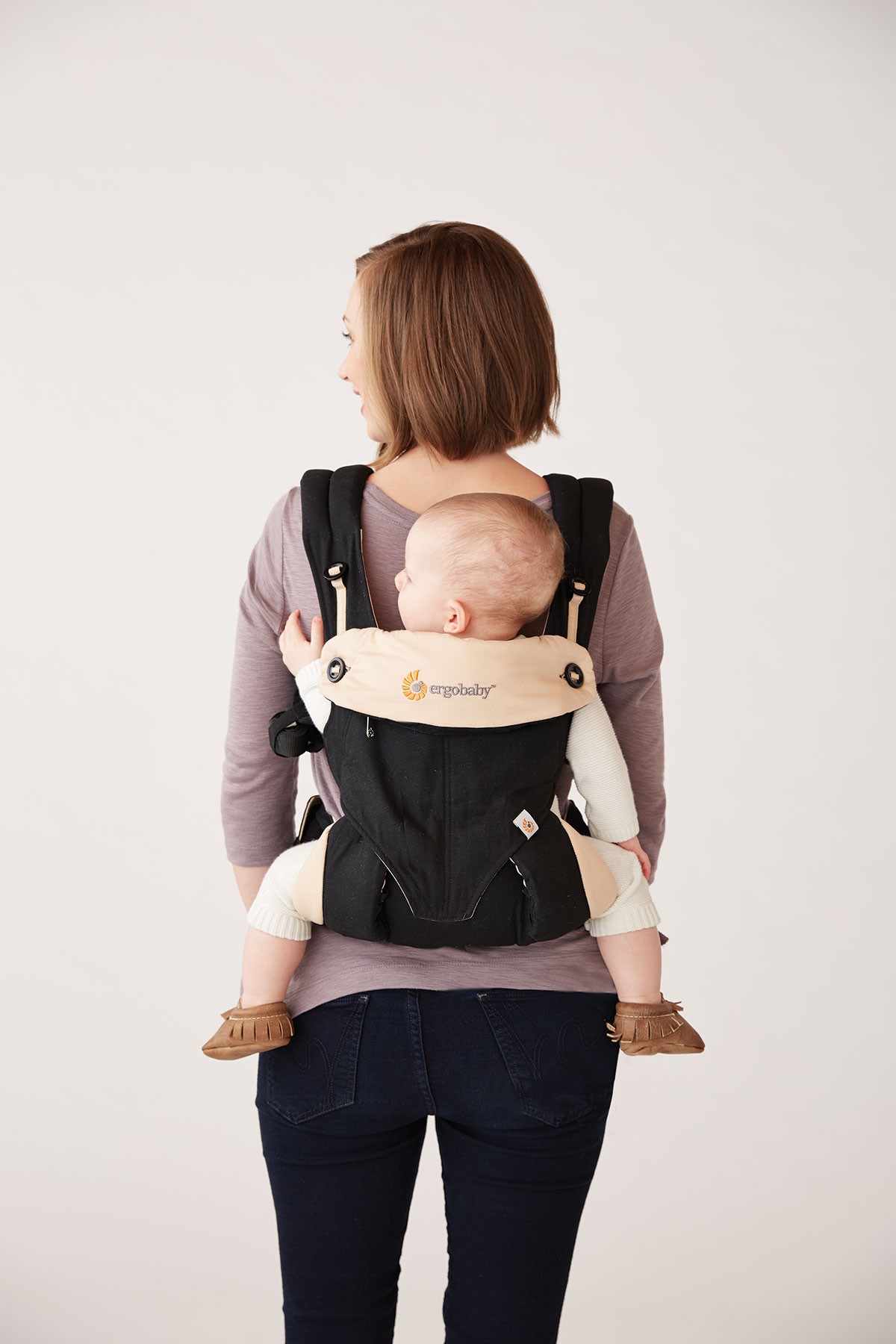 Ergobaby noir beige 360 ergonomique