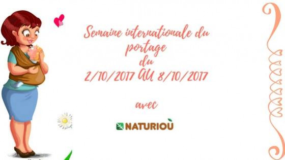 Semaine Internationale du portage du 02 au 08 octobre 2017 : on vous gâte!