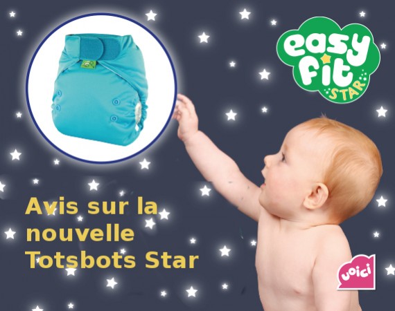 Avis sur la couche lavable Tosbots Easyfit V5 Star