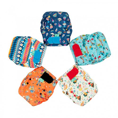 5 nouveaux coloris de la couche lavable Easyfit Star de Totsbots