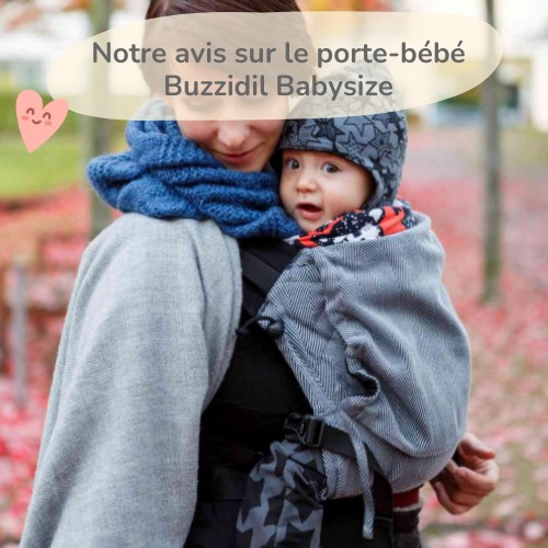 Porte-bébé préformé dès la naissance I Buzzidil Evolution Dots on