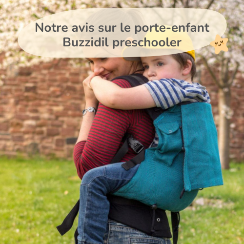 Notre avis sur le porte-enfant Buzzidil preschooler