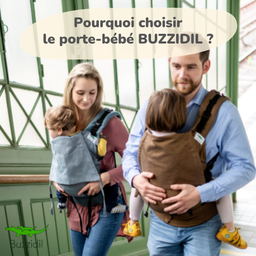 Pourquoi choisir le porte-bébé Buzzidil ?