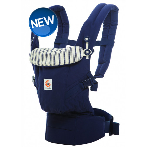 Ergobaby : Adapt Bleu Amiral et Azur, 360 perles de pluie et azur, Original Lune